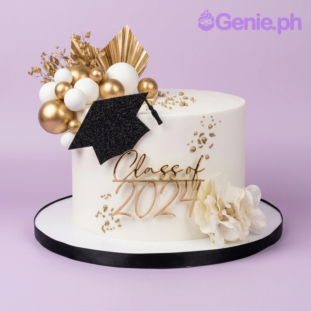 Graduation Godzilla Cake Design