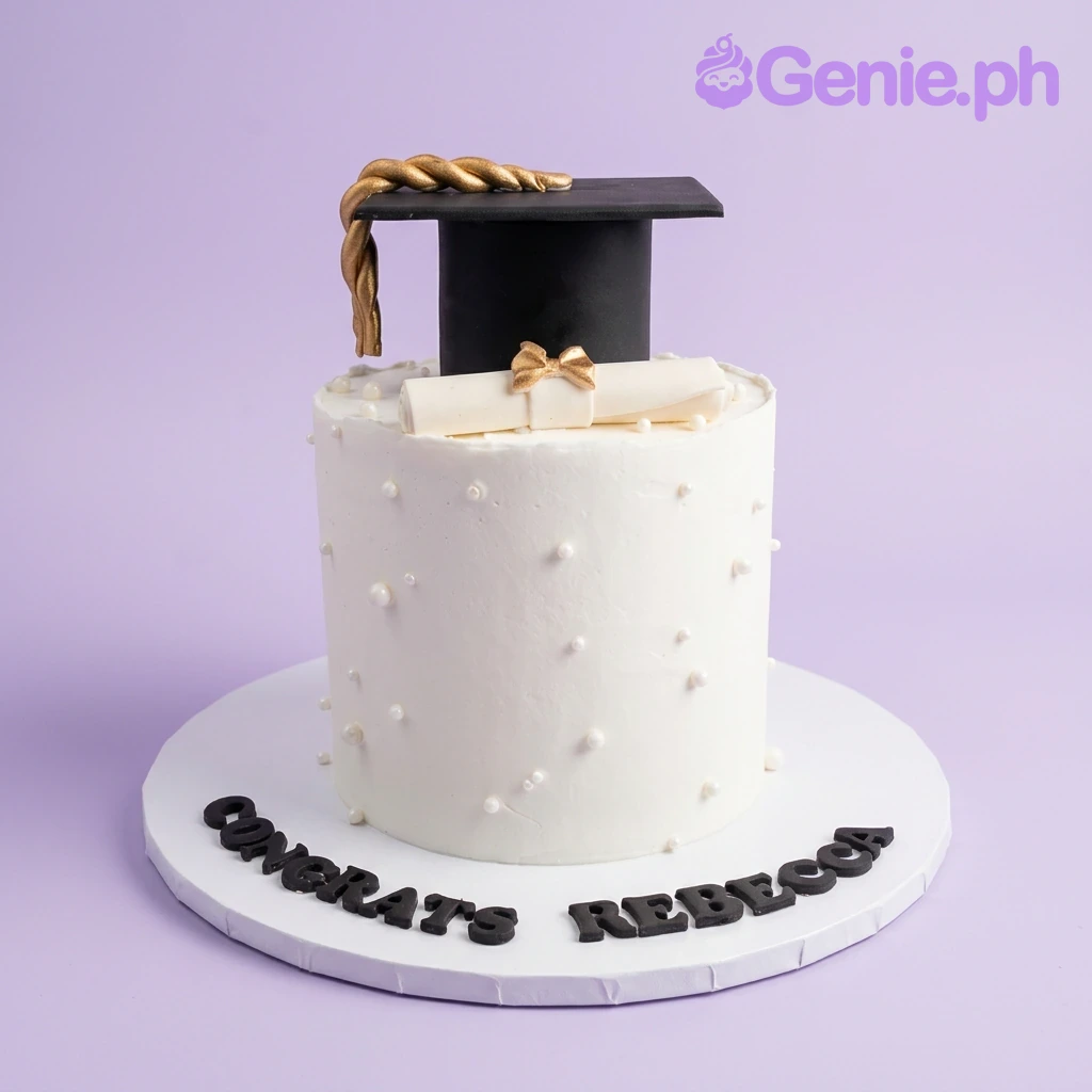 Graduation Tinkerbell Cake Design Graduation Tinkerbell Cake Design