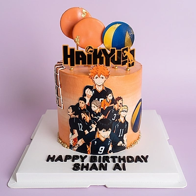 Haikyuu Volleyball Cake