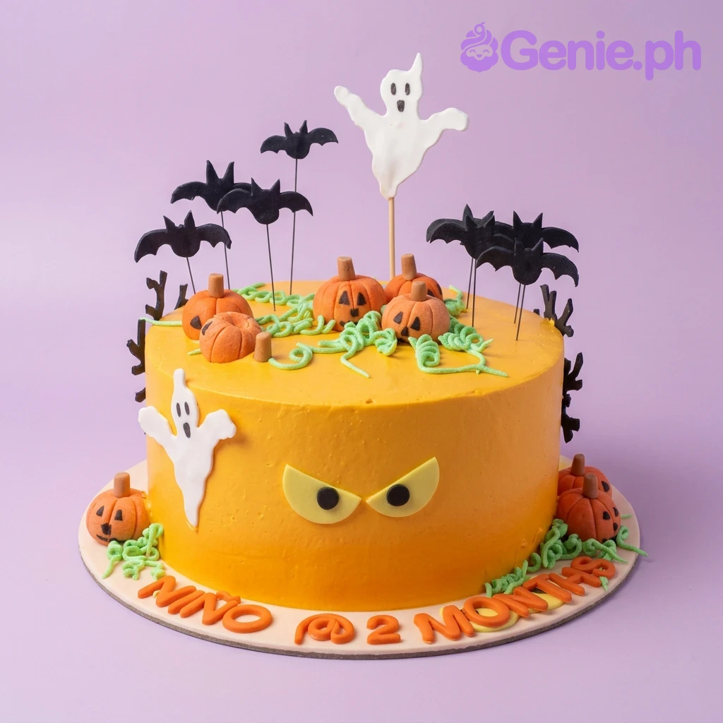 Halloween Pumpkin Cake