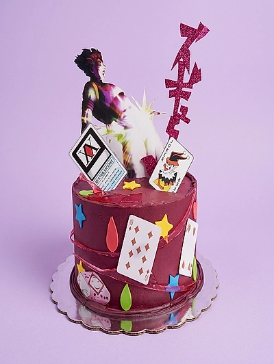 Hunter X Hunter Cards Cake Design
