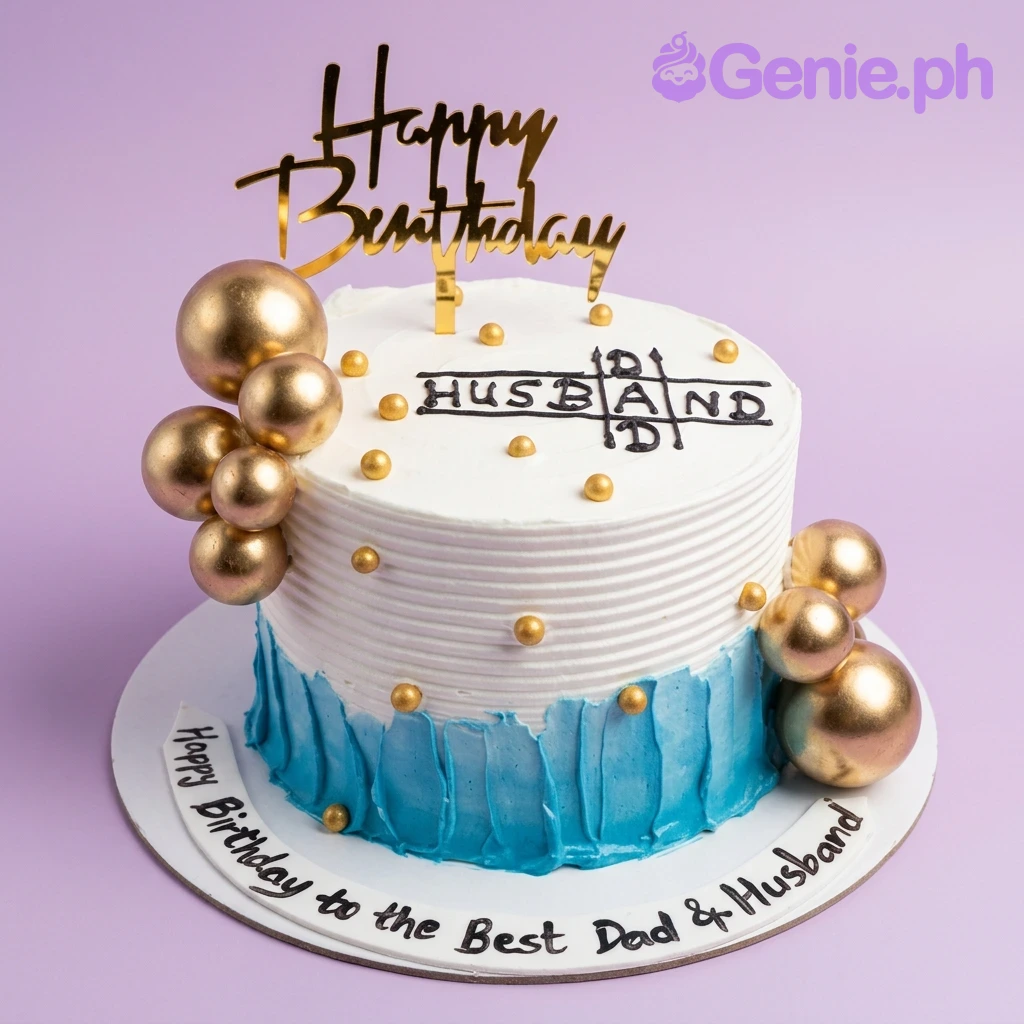 Husband Dad Birthday Cake