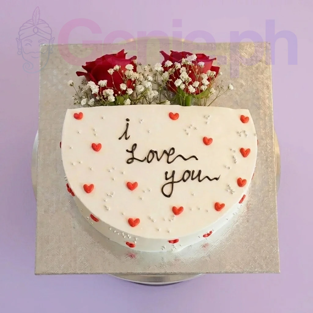 I Love You Cake