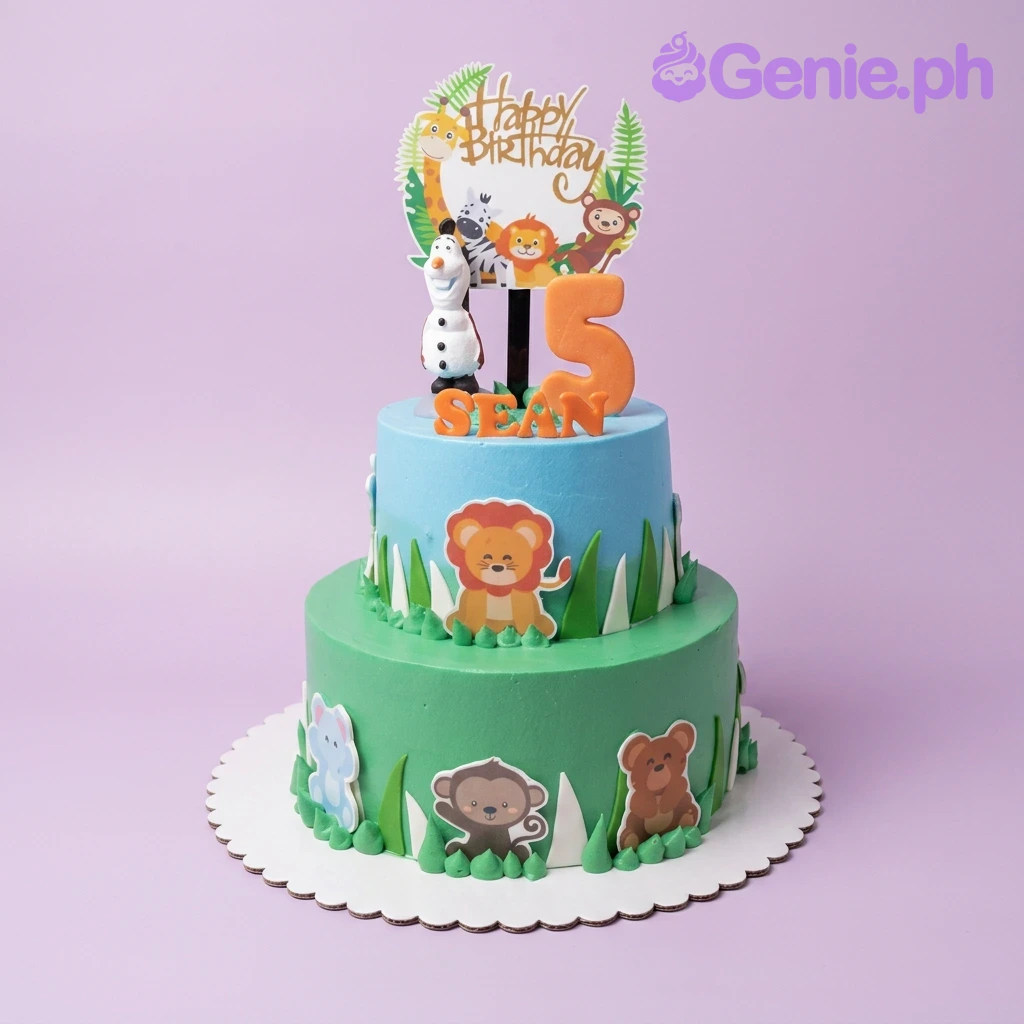 Jungle Safari Ferrari Cake Design