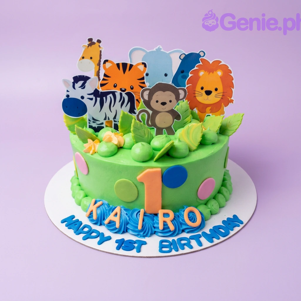 Jungle Safari Ferrari Cake Design