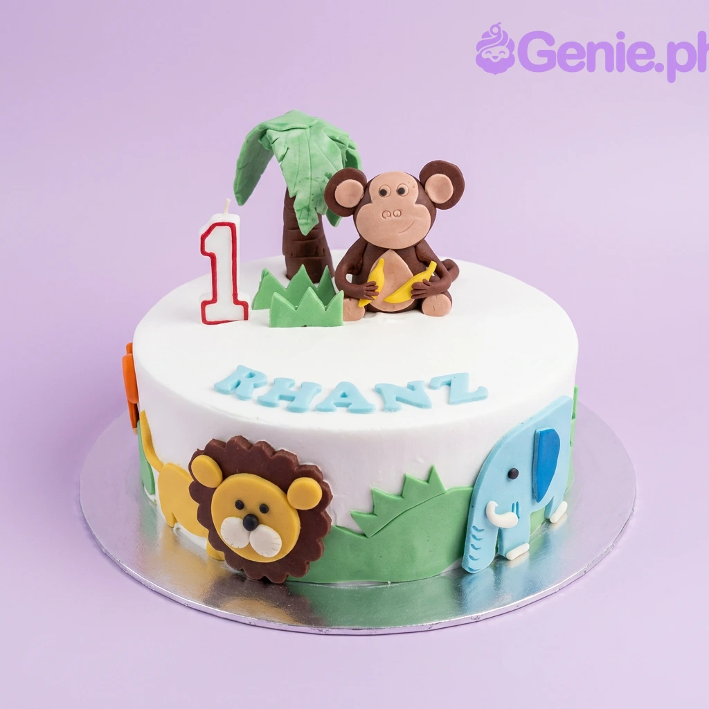 Jungle Safari Ferrari Cake Design
