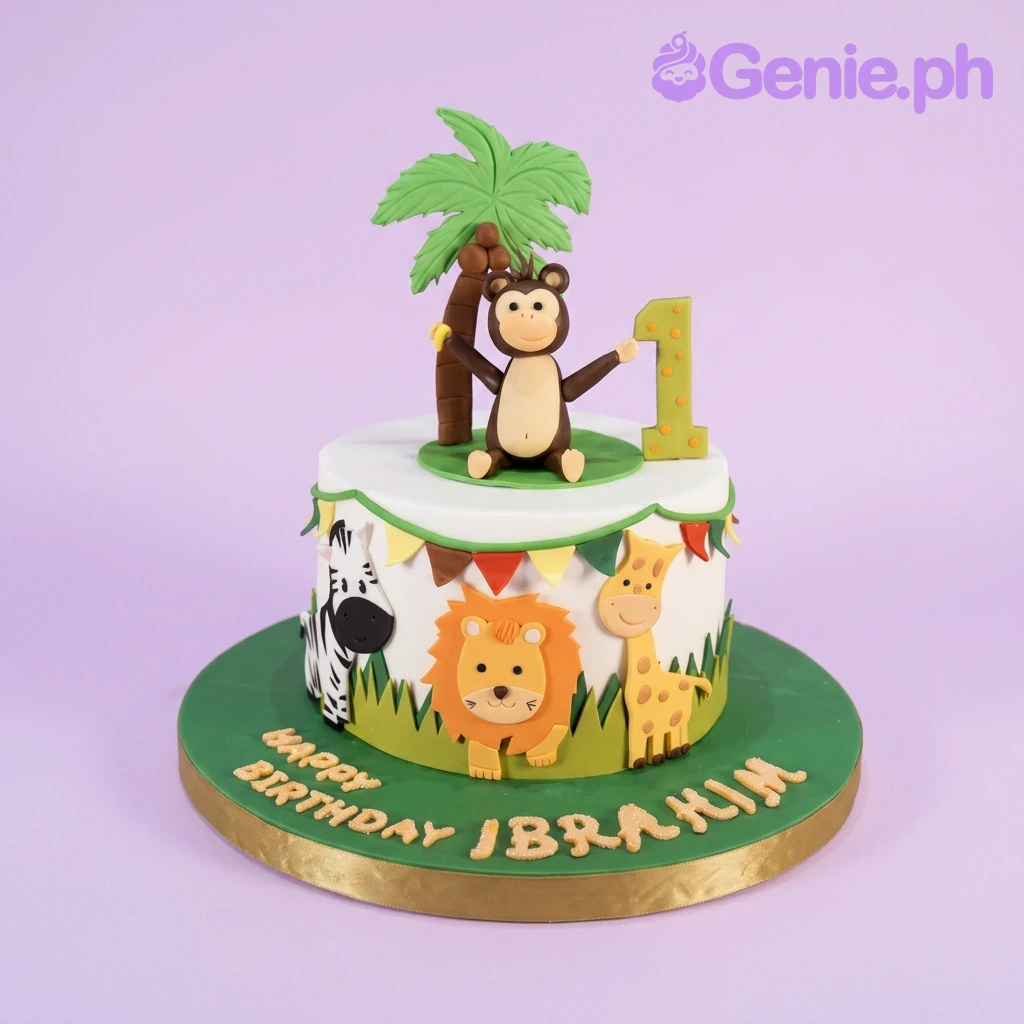 Jungle Safari Cake