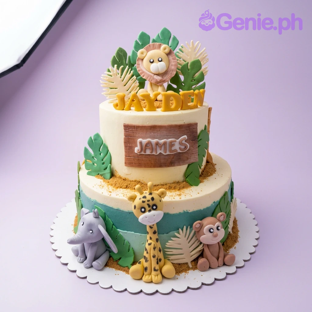 Jungle Safari Cake