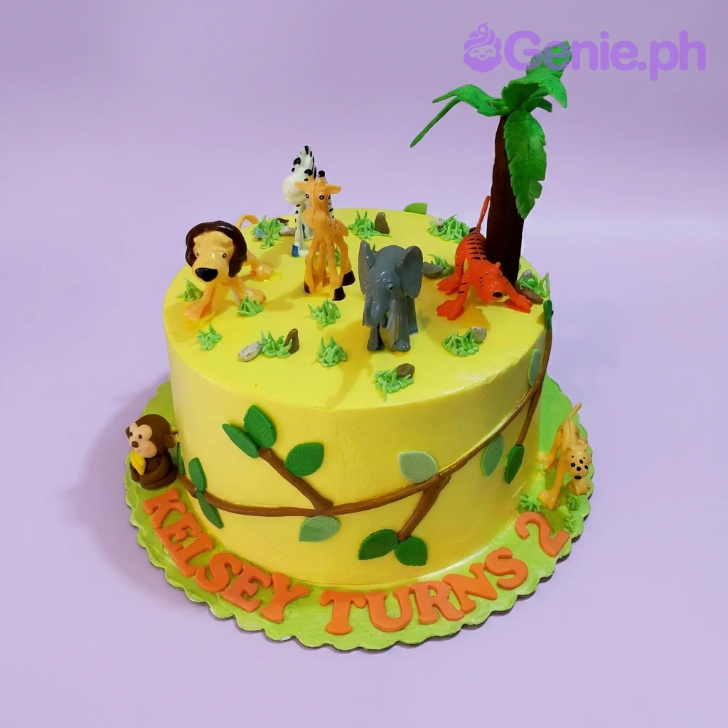 Jungle Safari Ferrari Cake Design