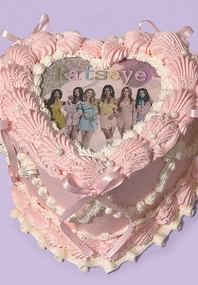 Katseye Kpop Karate Cake Design