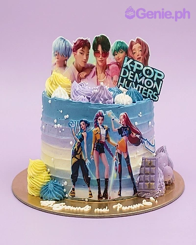 Kpop Demon Hunters Merida Cake Design