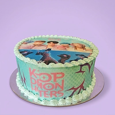 Kpop Demon Hunters Cake