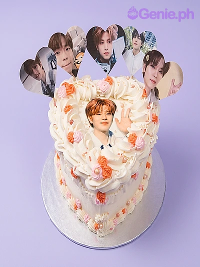 Kpop Heart Cake