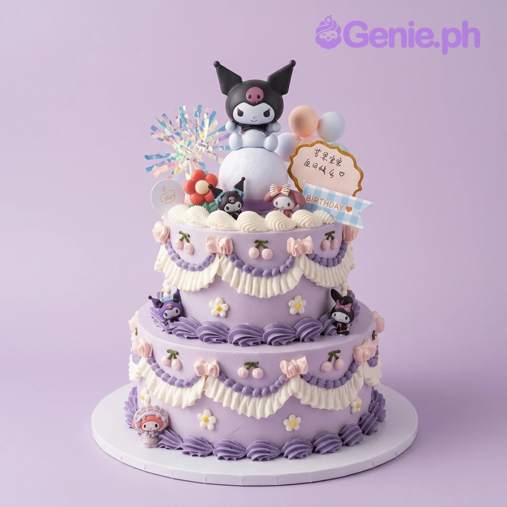 Kuromi Cake