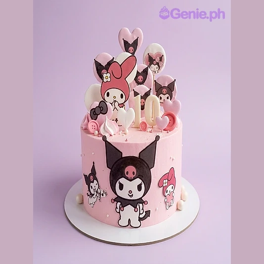 Kuromi My Melody Cake