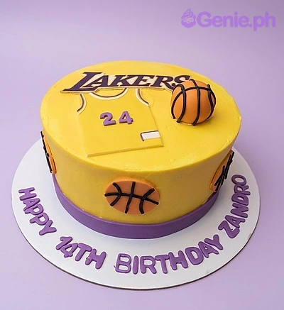 Lakers Birthday Cake