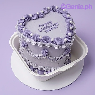 Lavender Birthday Cake
