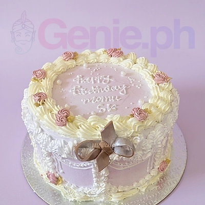 Lavender Minimalist Cake