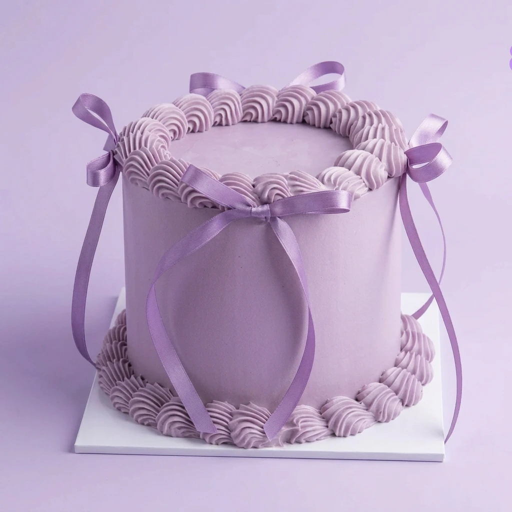 Lavender Minimalist Cake Lavender Minimalist Cake