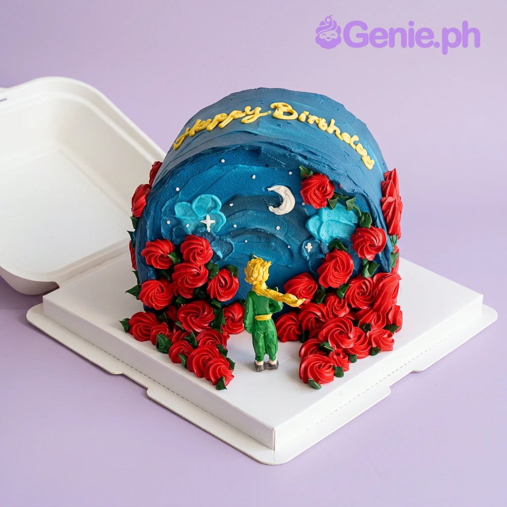 Little Prince Little Man Cake Design