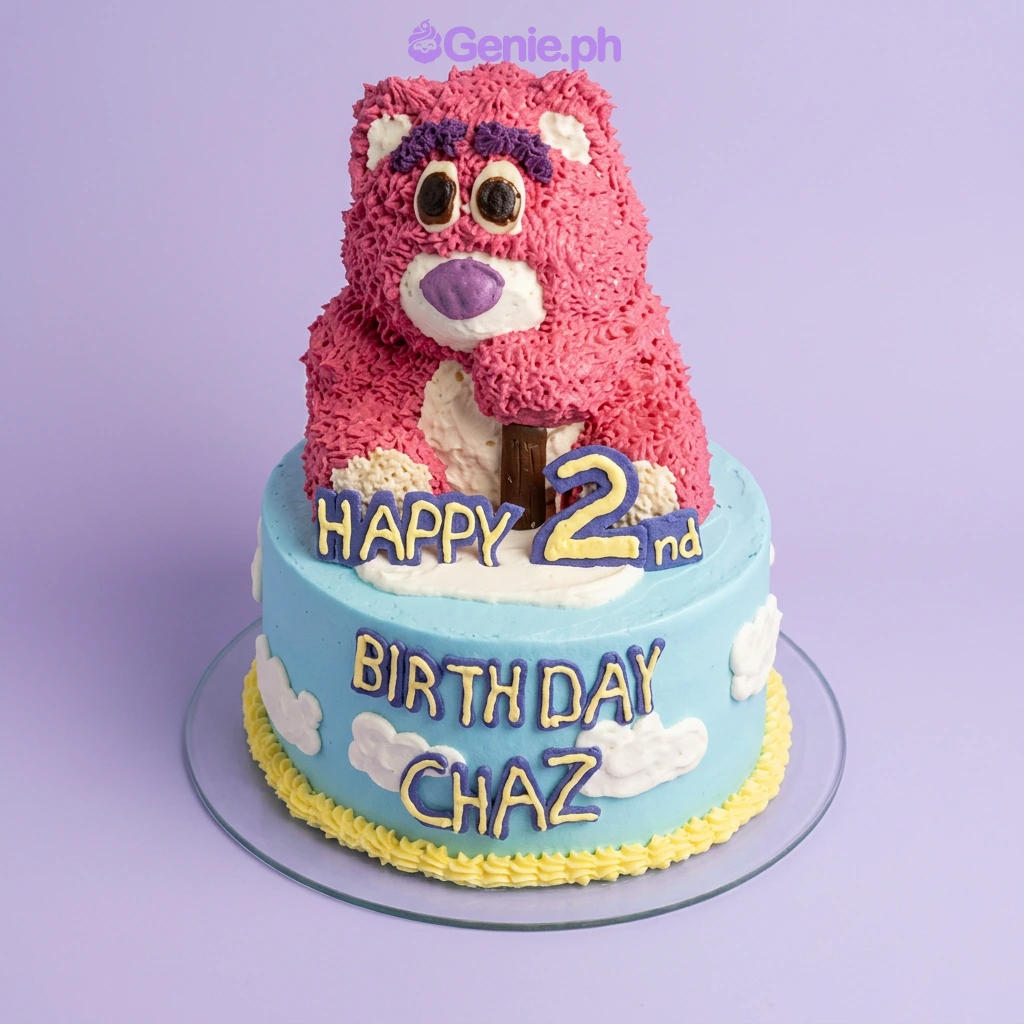 Lotso Bear Suit Cake Design Lotso Bear Suit Cake Design