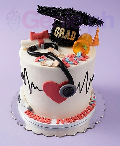 Medical Graduation Cake