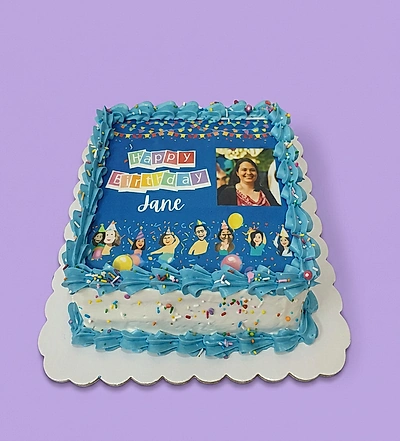 Mermaid Birthday Strawberry Birthday Cake Design