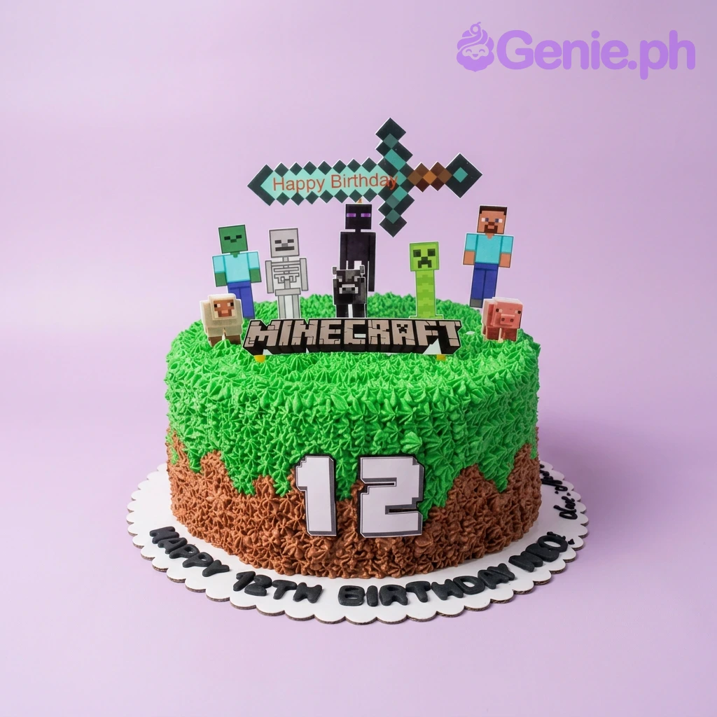 Minecraft Cake Minecraft Cake