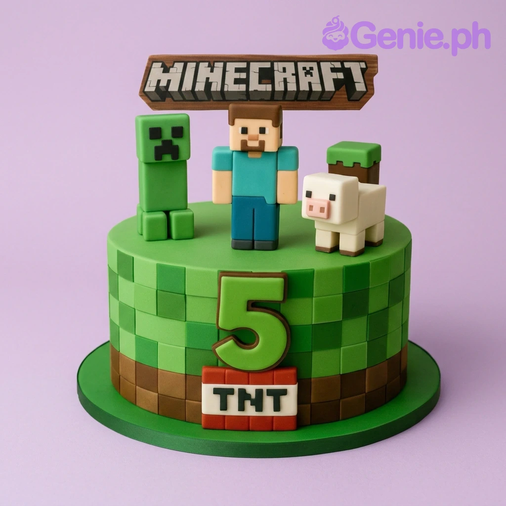 Minecraft Cake Minecraft Cake