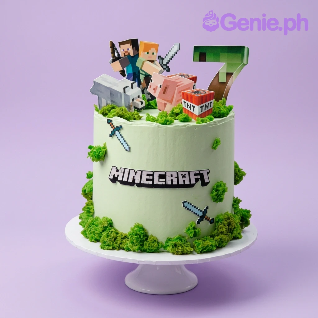 Minecraft Cake Minecraft Cake