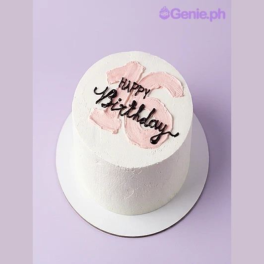 Minimalist Birthday Cake