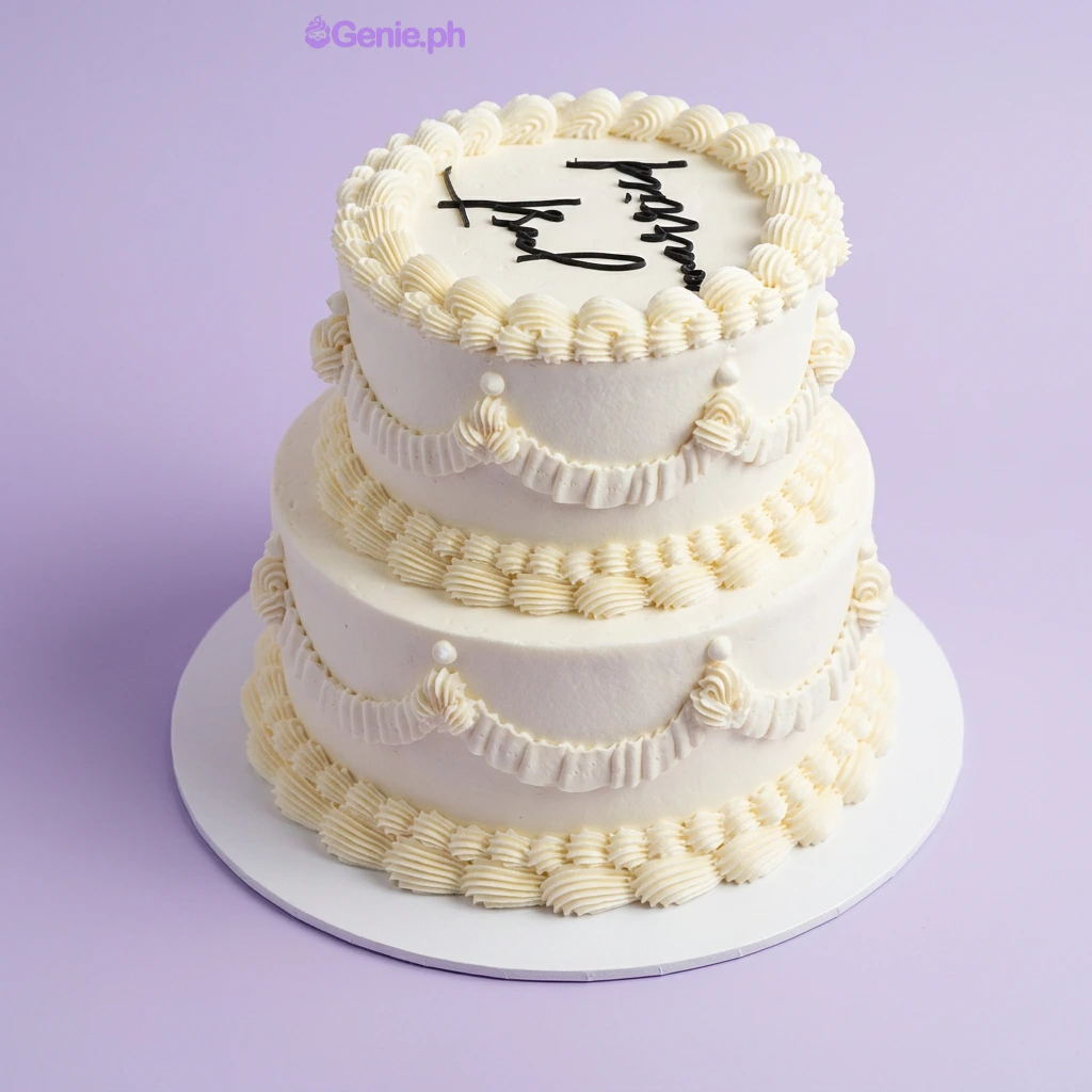 Minimalist Wedding Cake