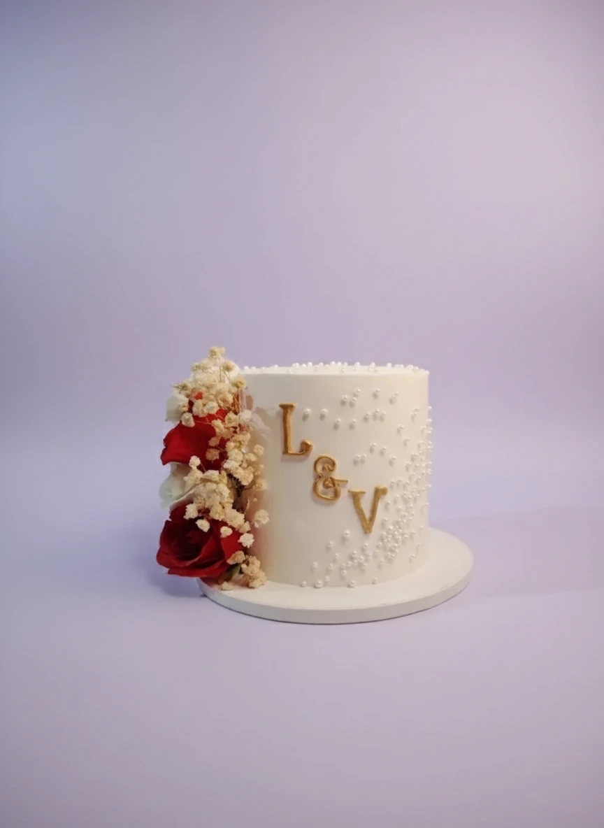 Minimalist Wedding Cake