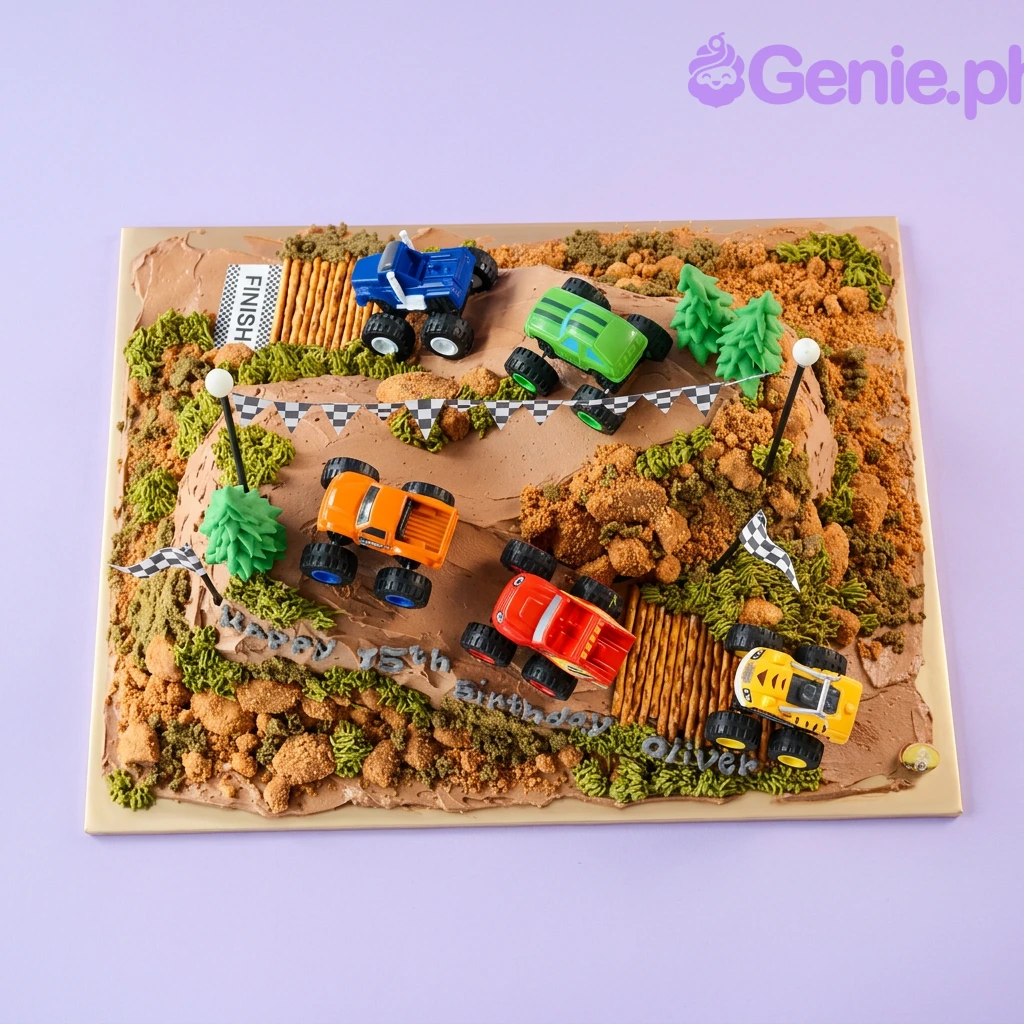 Monster Truck Monsters Cake Design Monster Truck Monsters Cake Design