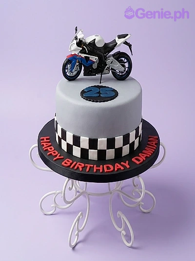 Motorcycle Cake