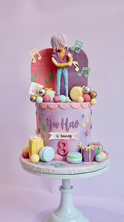 Music Anime Cake