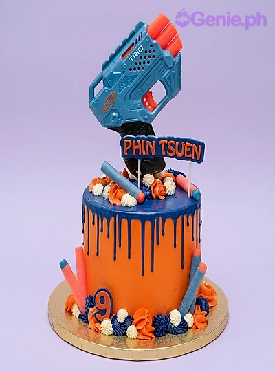 Nerf Netflix Cake Design
