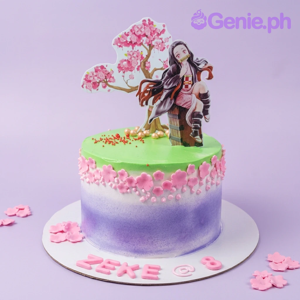Nezuko Anime Ninja Cake Design Nezuko Anime Ninja Cake Design