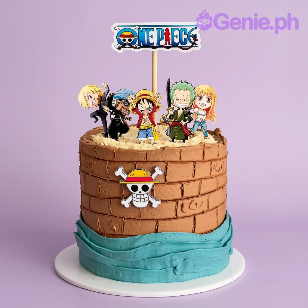 One Piece Anime Cake One Piece Anime Cake