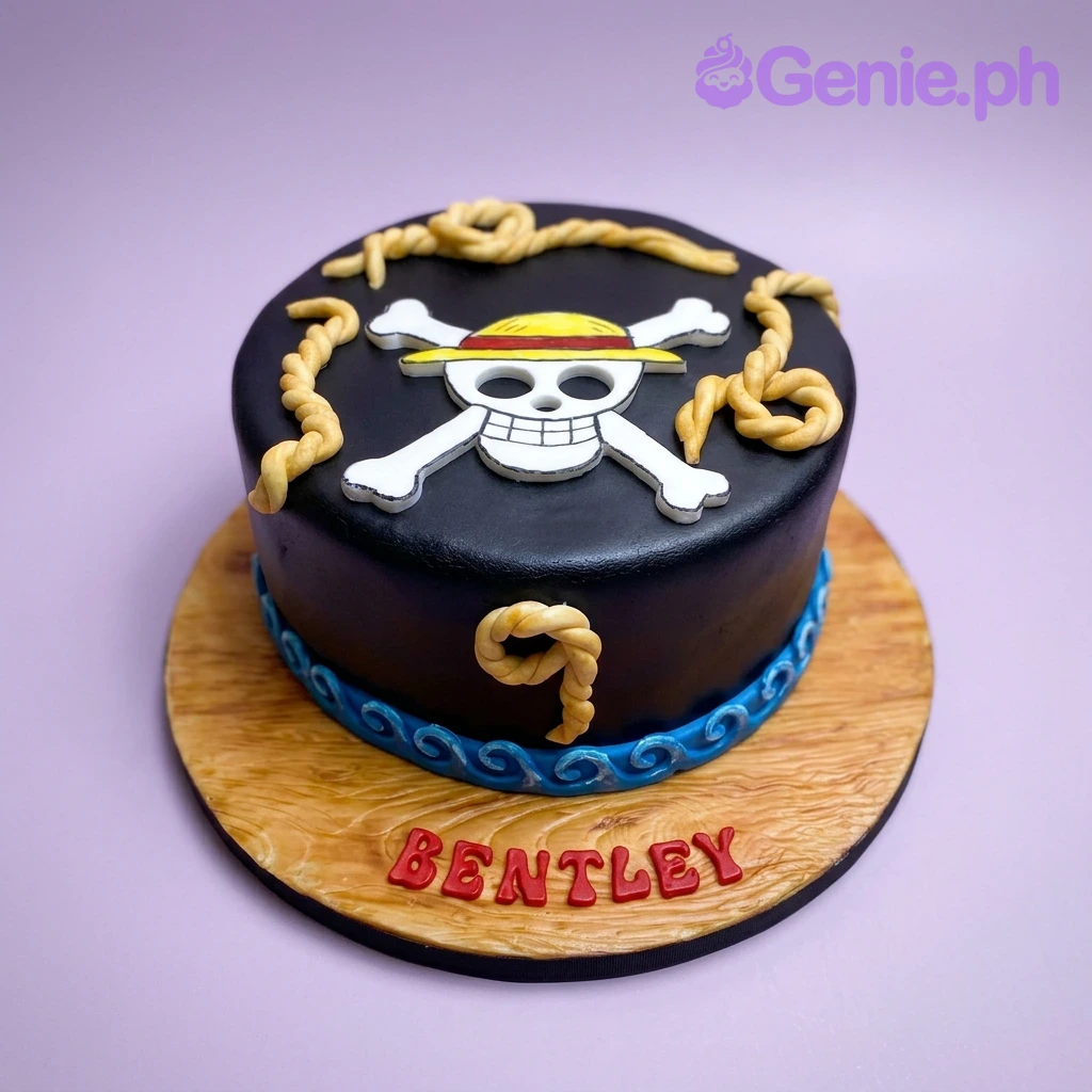 One Piece Pirate Cake