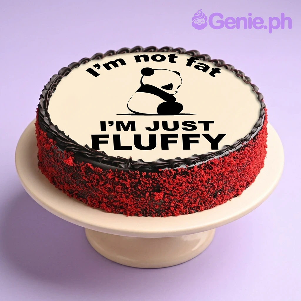 Panda Fluffy Cake