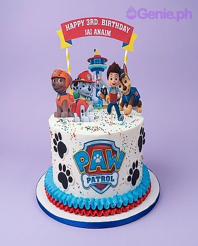 Paw Patrol Birthday Cake Design