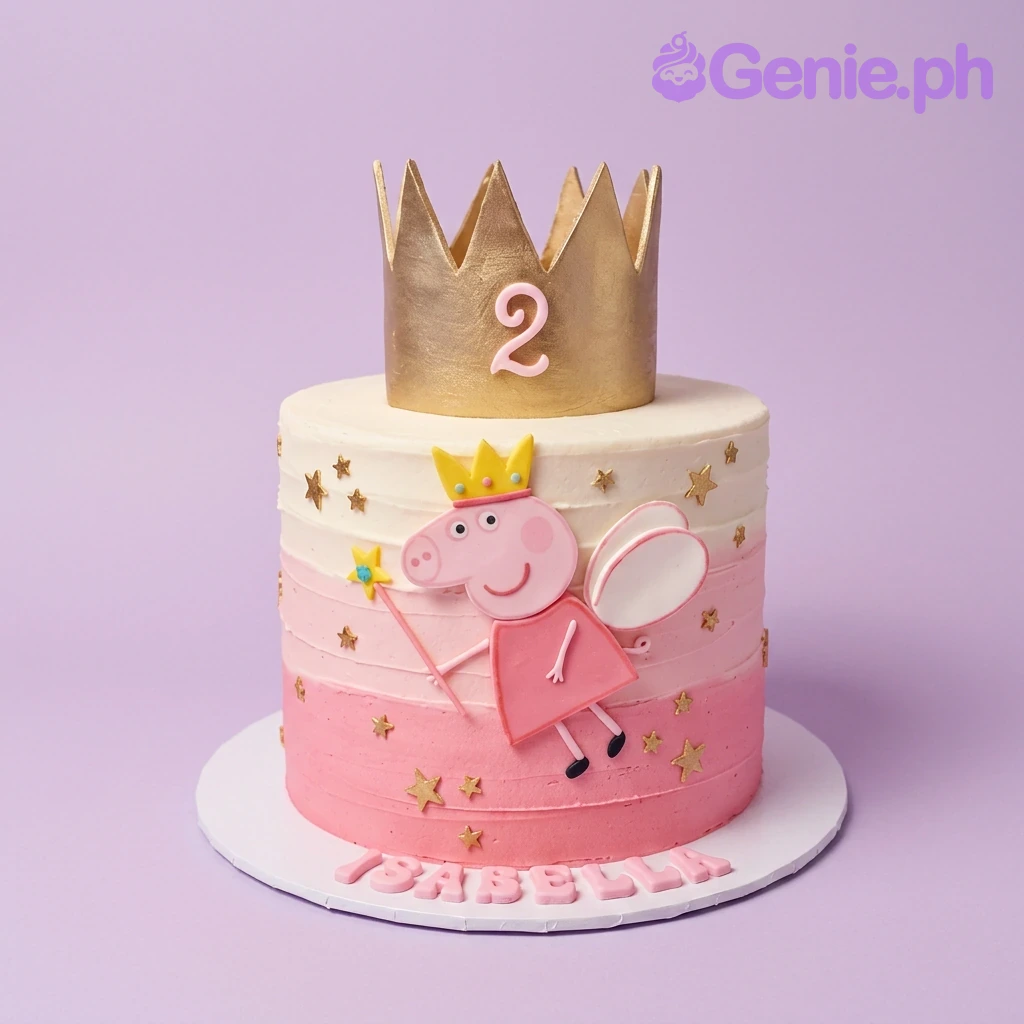 Peppa Pig Fairy Cake