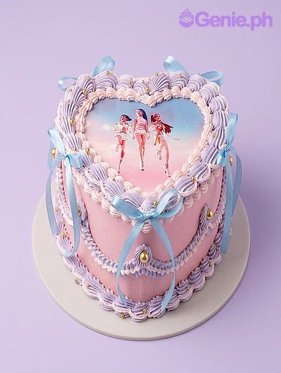 Photo Lavender Cake Design Photo Lavender Cake Design