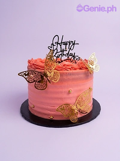 Pink Birthday Cake