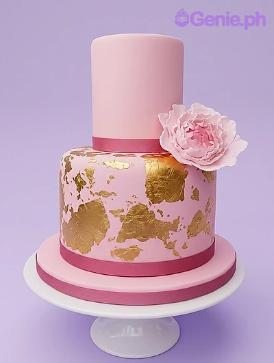 Pink Floral Suit Cake Design Pink Floral Suit Cake Design