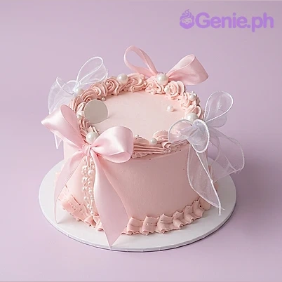 Pink Minimalist Cake