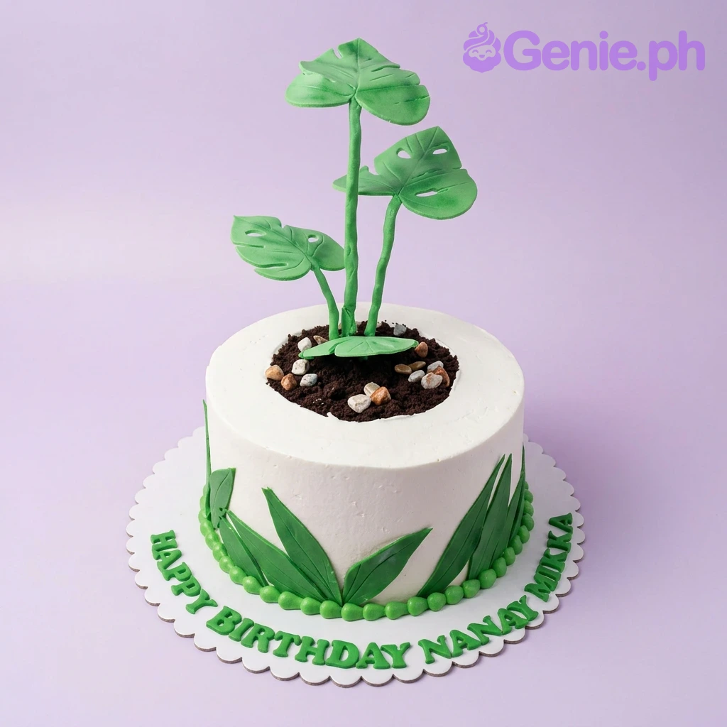 Plant Lover Harry Potter Cake Design