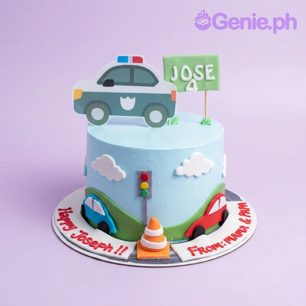 Police Car Cake