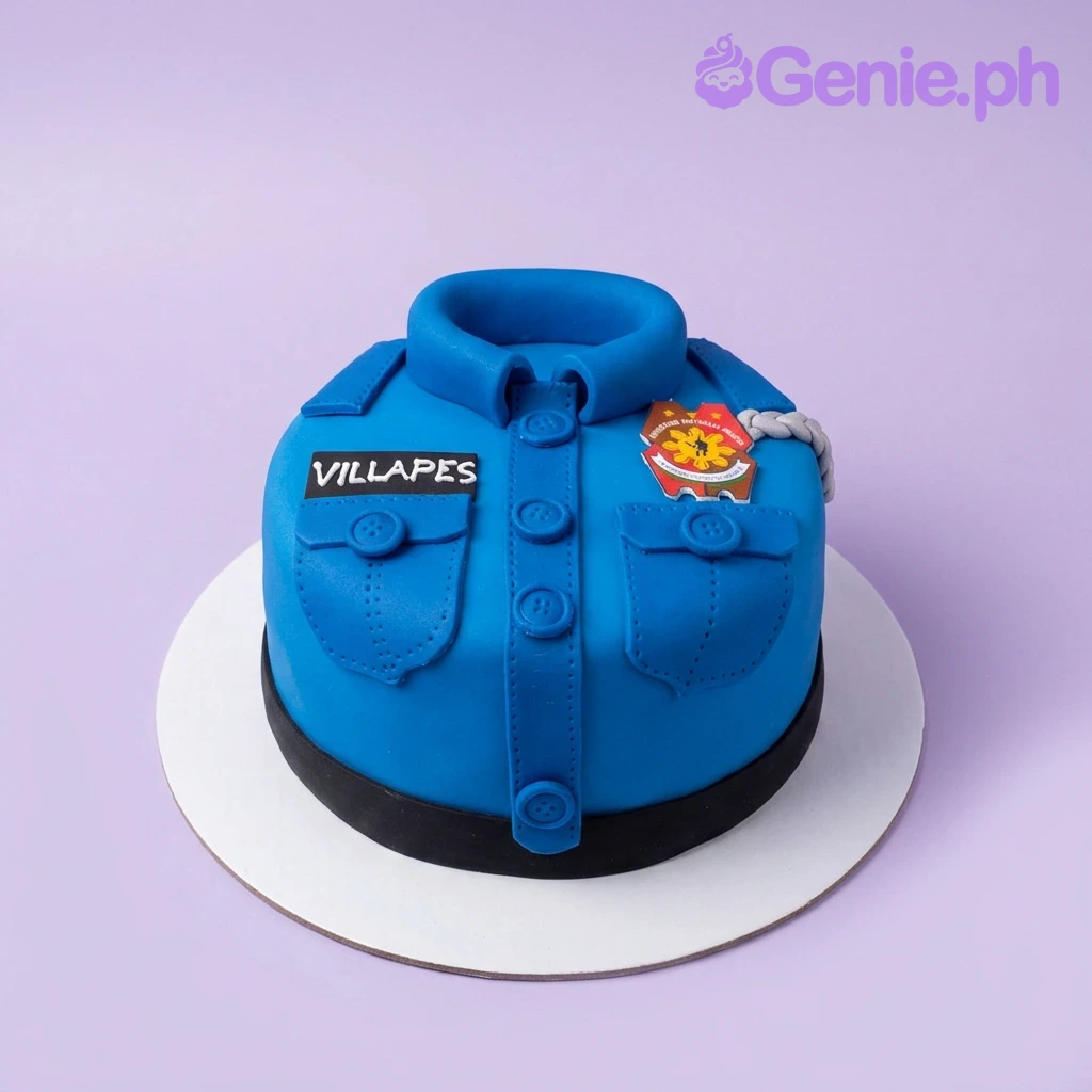Police Uniform Cake